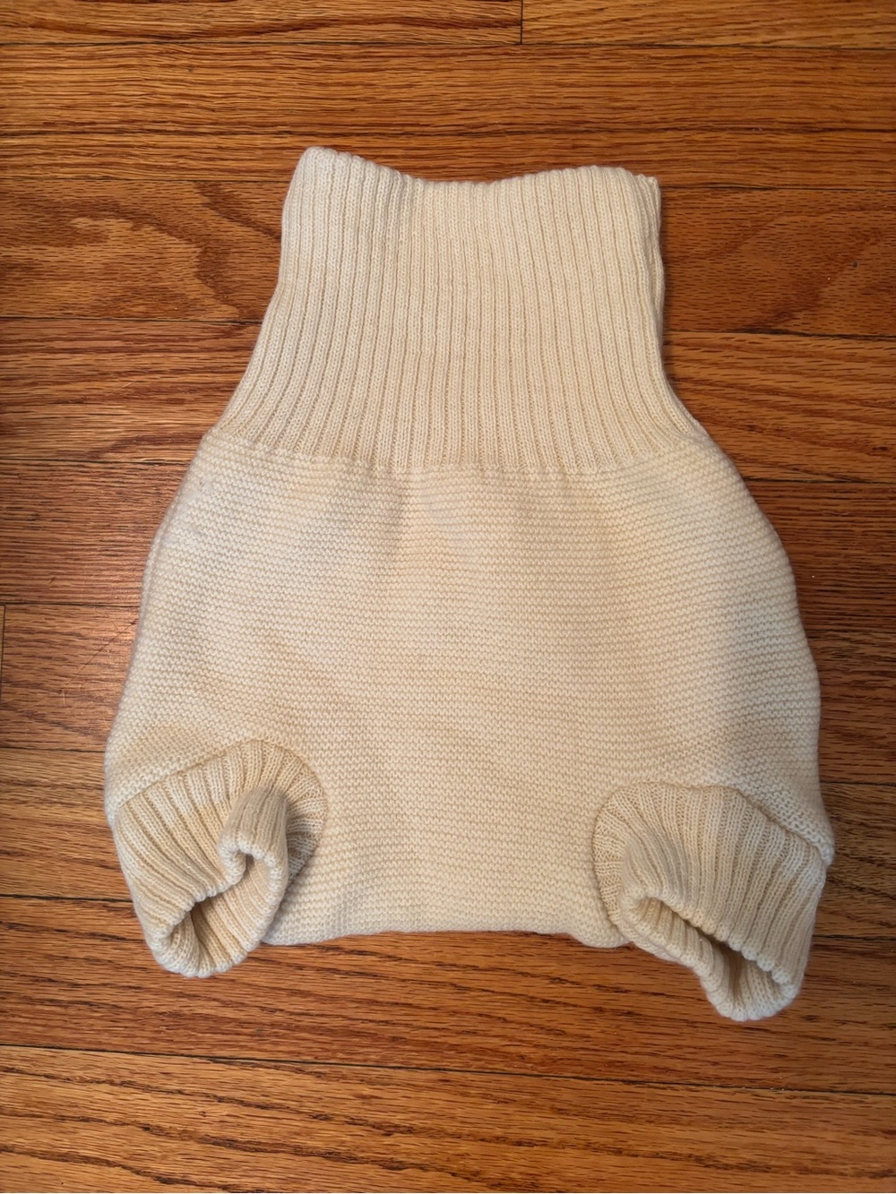 Disana virgin Wool Pull-On Cover natural size 1-2 years